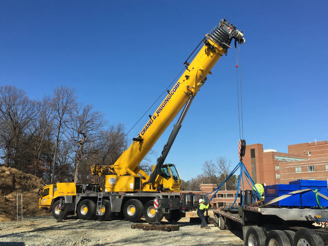 Crane and Rigging Rental - Bare Crane Rental Service - Rough Terrain ...